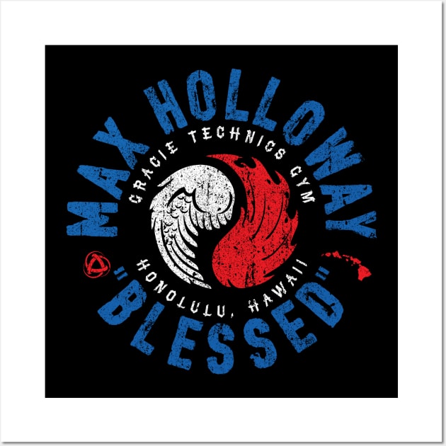 Max Blessed Holloway Wall Art by huckblade